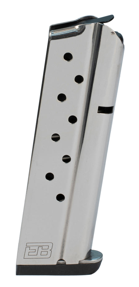 Ed Brown 84938 1911 Government 9-Round .38 Super Stainless Steel Handgun Magazine
