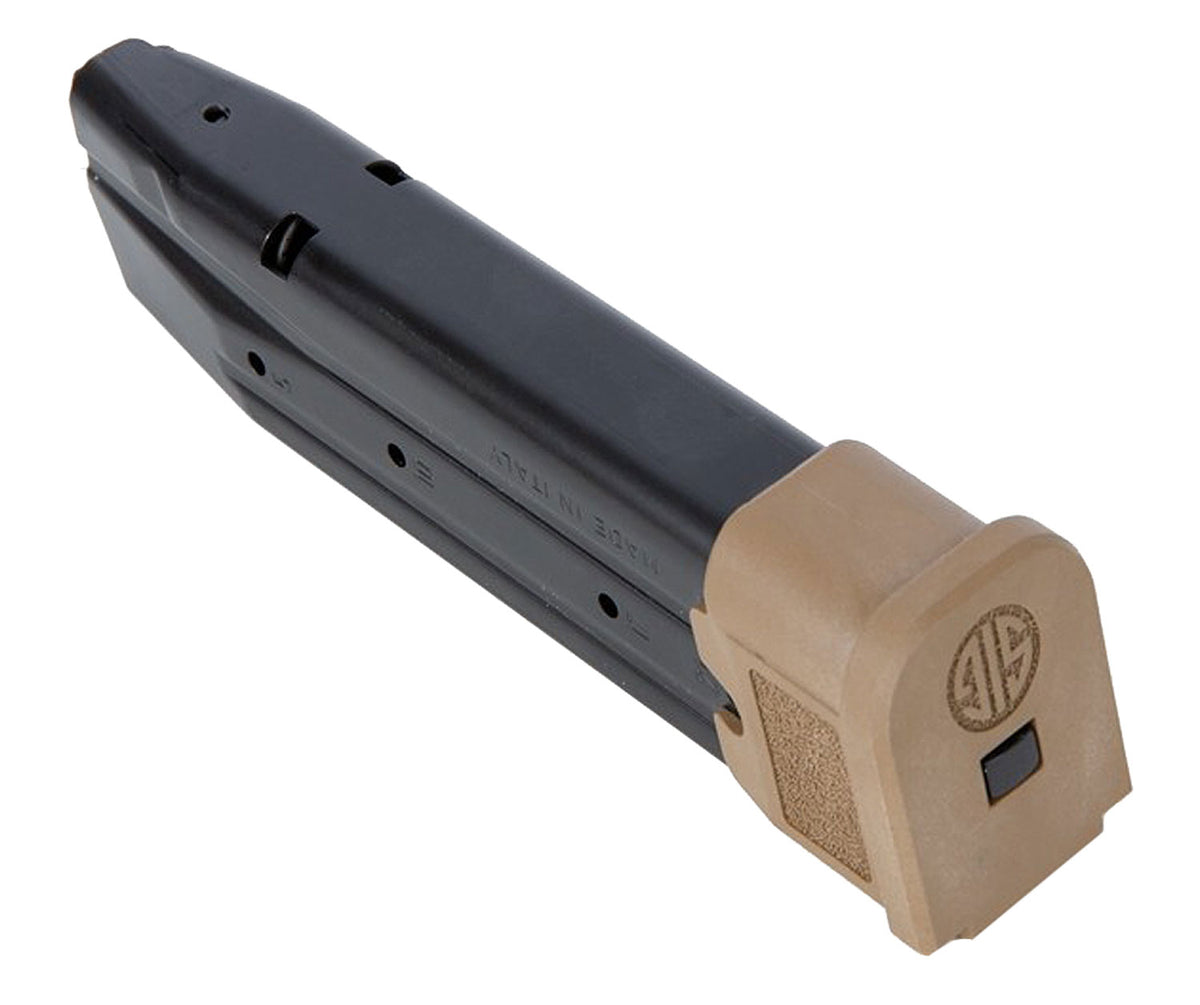 Sig Sauer MAGMODF921COY P320 21-Round 9mm Luger Extended Magazine for P320/M17/M18 Coyote Steel