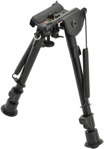 Aimtech Heavy Duty Bipod 9"-13" Adjustable Notched Leg Black