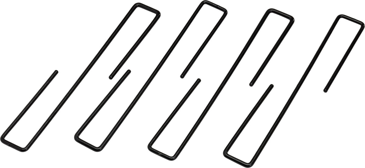 Hornady 95870 Universal Handgun Shelf Hanger Black Steel 4-Pack