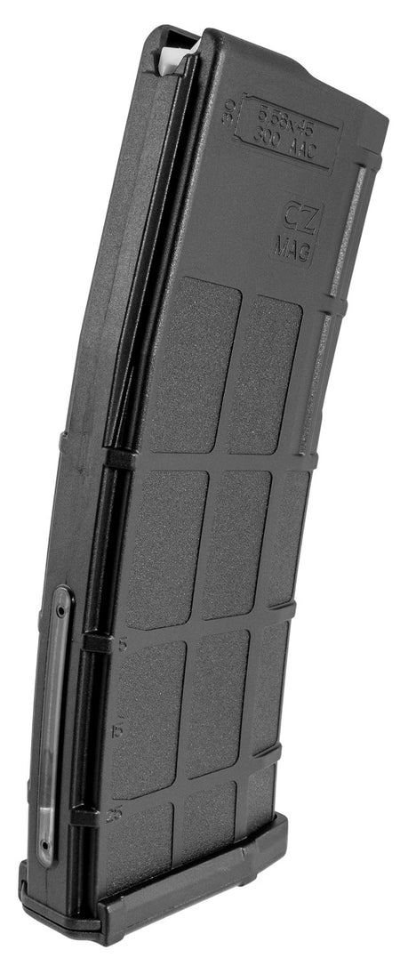 CZ-USA 11387 Bren 2 30-Round Magazine 5.56x45mm NATO Black Polymer