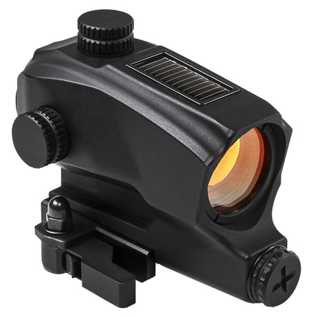 NcStar VDBSOL130 SPD Solar Reflex Sight Black Anodized 1x 27mm 2 MOA Red Dot