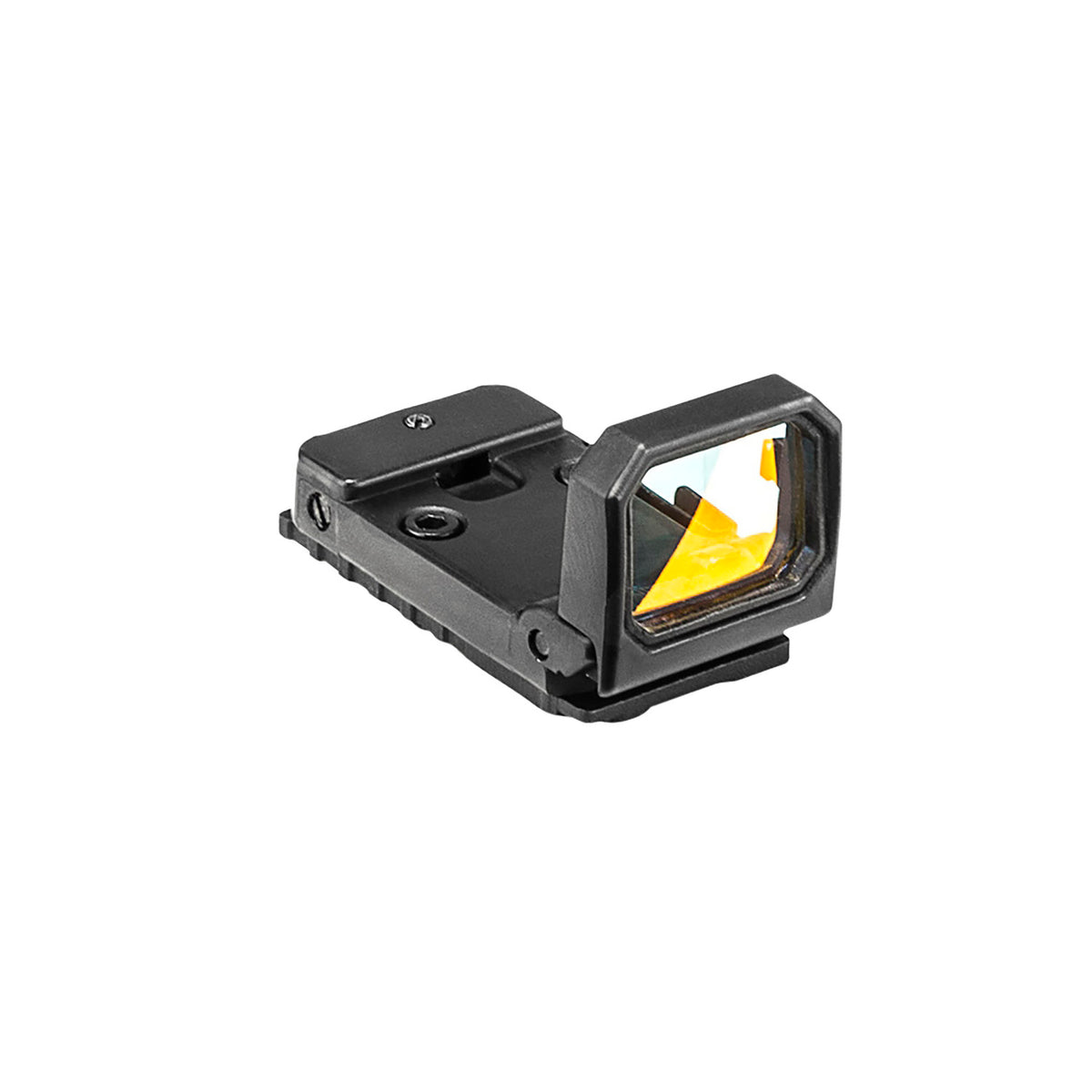 NcStar VDFLIPGLOM2 FlipDot M2 Folding Red Dot Reflex Sight Black Anodized 1x 3 MOA Glock MOS