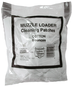 Southern Bloomer Muzzleloader Cleaning Patches .45-.58 Cal 225-Pack