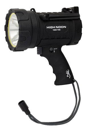 Browning 3717774 High Noon Pro 1000 USB Flashlight 1800 Lumens White Cree LED Black