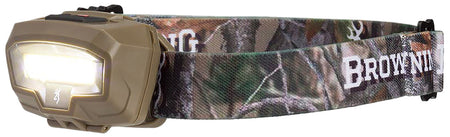 Browning 3713030 Night Gig Headlamp 26/485 Lumens Red/White Flat Dark Earth Multi-Mode
