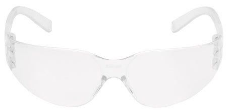 Pyramex S4110S Intruder Safety Glasses Adult Clear Lens Polycarbonate Clear Frame 12 Pack