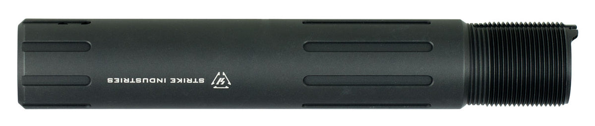 Strike Industries AR Carbine Pistol Receiver Extension Tube Black Anodized 7075-T6 Aluminum
