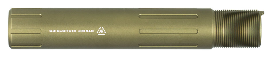 Strike Industries ARCARPRESLICKFDE Carbine Pistol Receiver Extension Tube FDE Aluminum AR