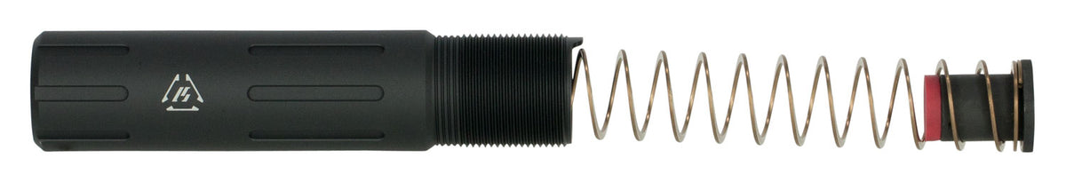 Strike Industries ARSPRESLICKBK AR Pistol Buffer Tube Black Anodized Aluminum with QD Socket