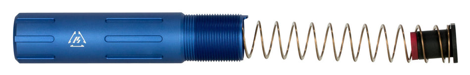 Strike Industries AR Pistol Buffer Tube Slick Version Blue Anodized 7075-T6 Aluminum with Buffer & Spring