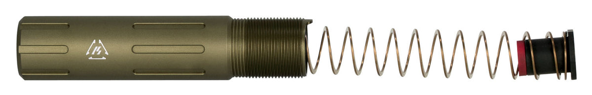 Strike Industries AR Pistol Buffer Tube Slick Version Flat Dark Earth 7075-T6 Aluminum with Buffer & Spring