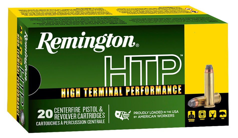 Remington 22237 HTP Semi Jacketed Hollow Point HP 110 Grain .357 Magnum