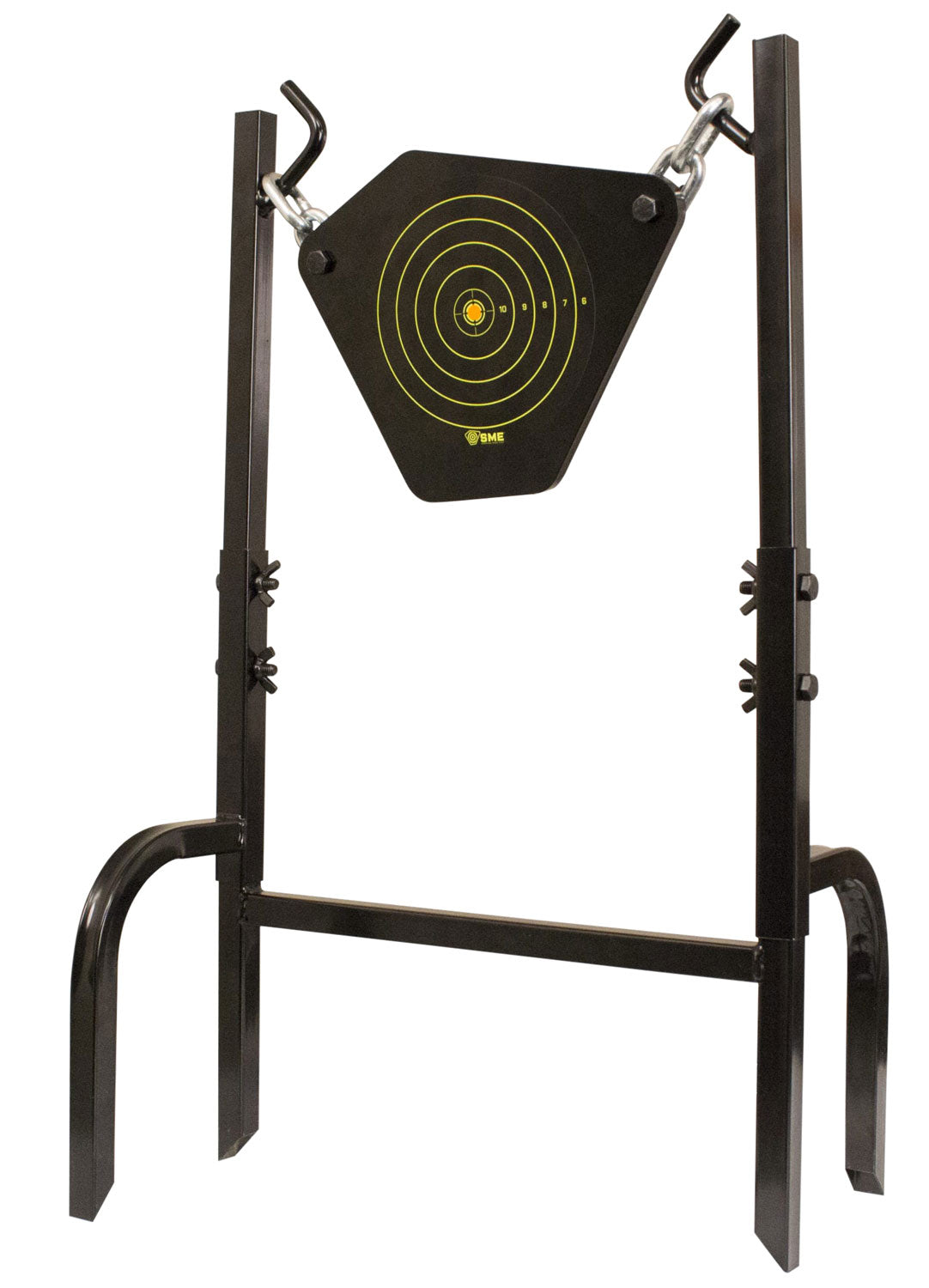 SME 95GNG Heavy Duty 9.5" Steel Gong Target Handgun/Rifle Black 10MM NM500