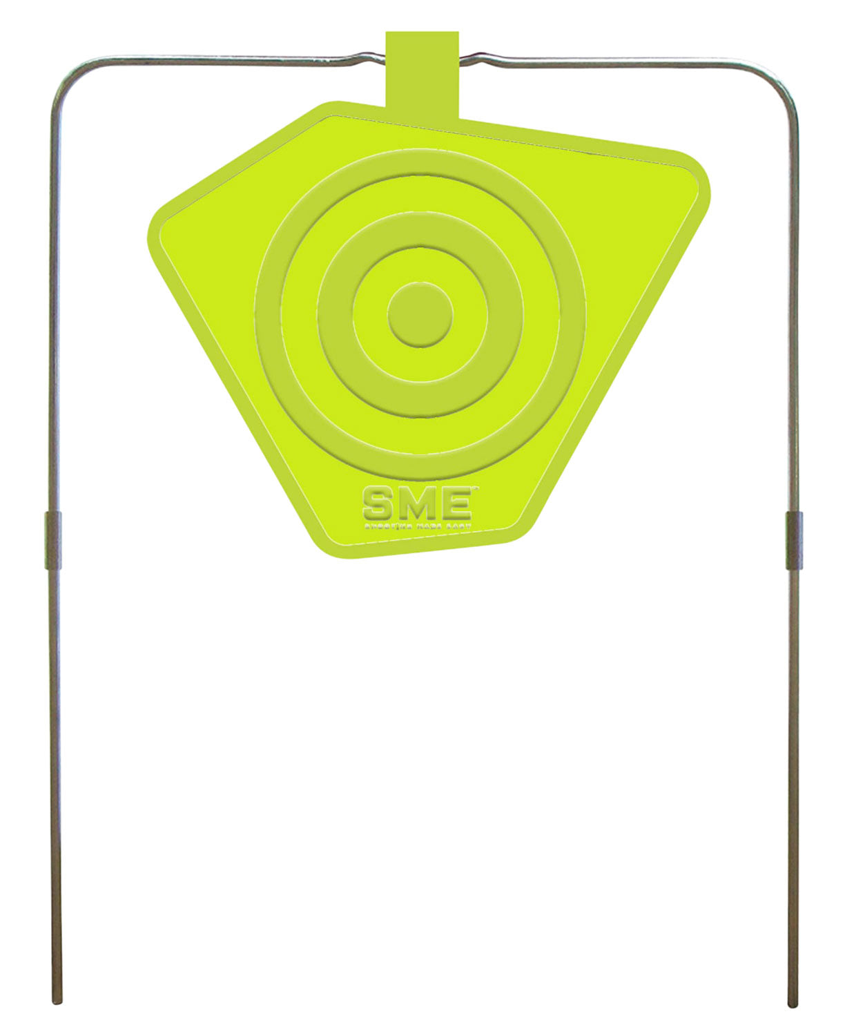 SME 80SHGNG Self-Healing 8" Gong Target Polymer Green Pistol/Rifle All Calibers