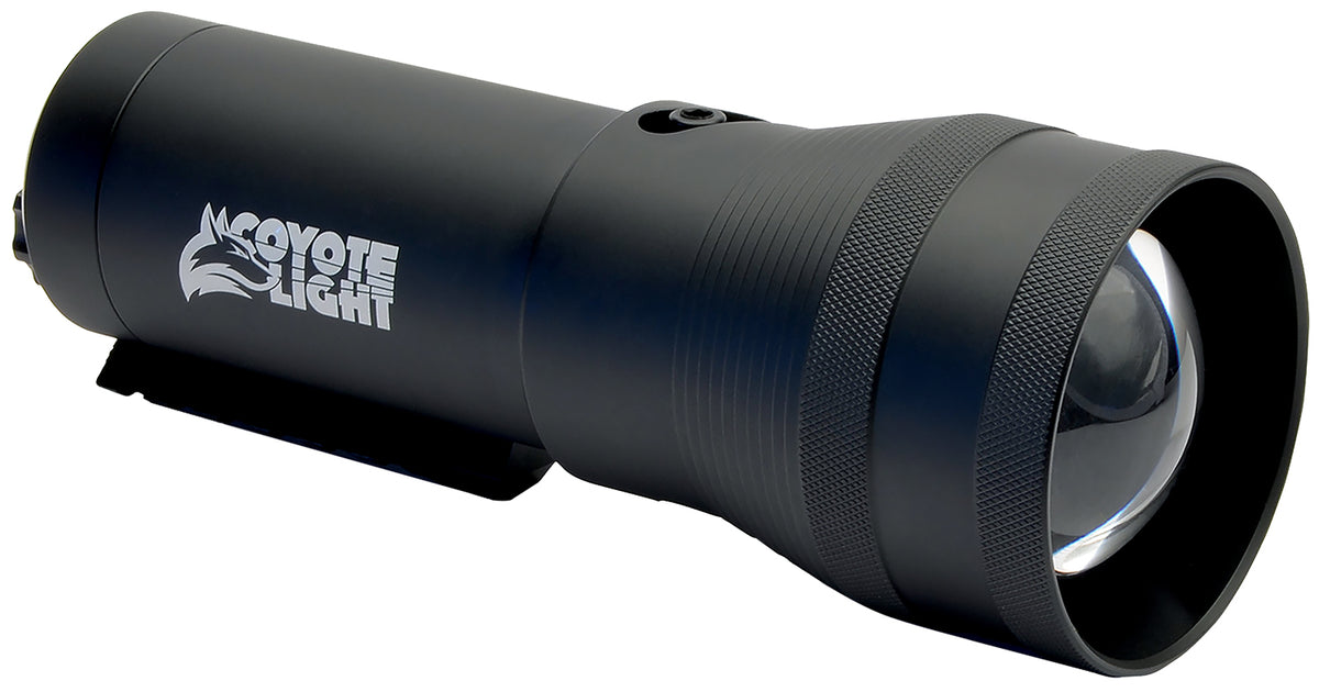 Coyote Light CLPR Coyote Pro Red Matte Black Variable Focus LED Predator Hunting Light