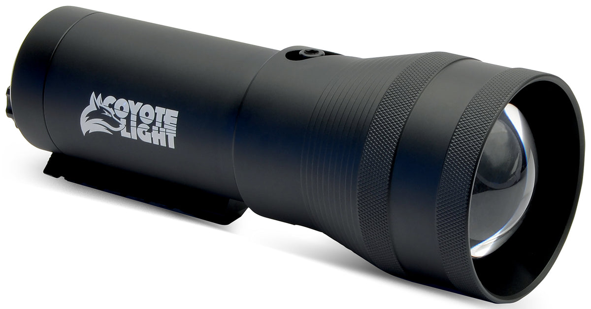 Coyote Light CLPG Coyote Pro Green Matte Black Variable Focus LED Predator Hunting Light