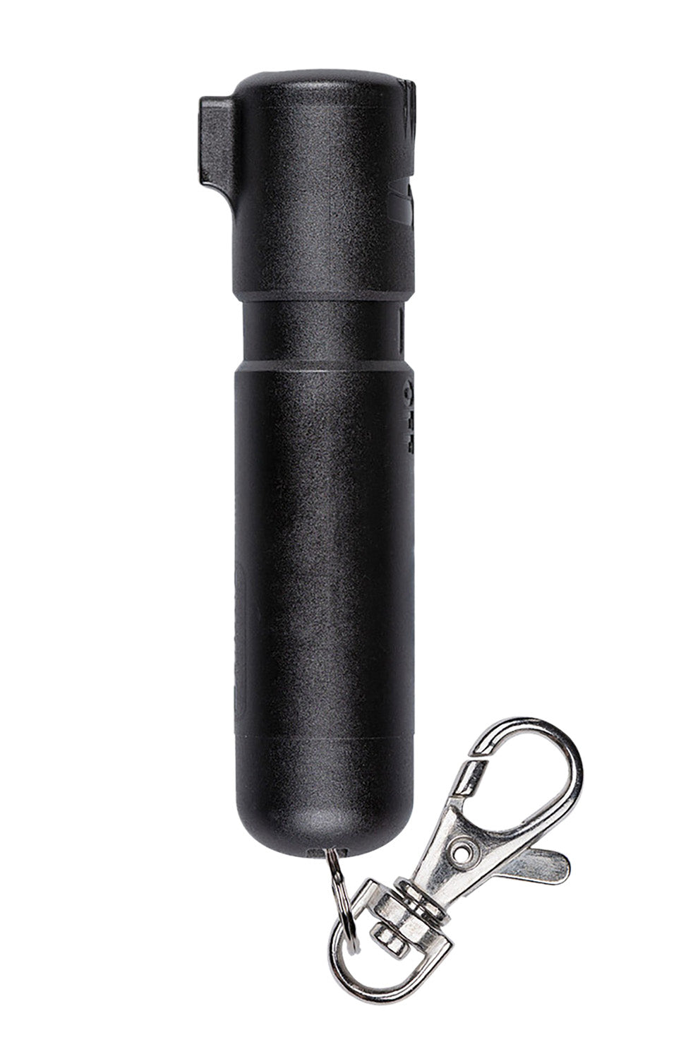Sabre MDBK02 Mighty Discreet Mini Pepper Spray Black 12 ft with Key Ring and Snap Clip