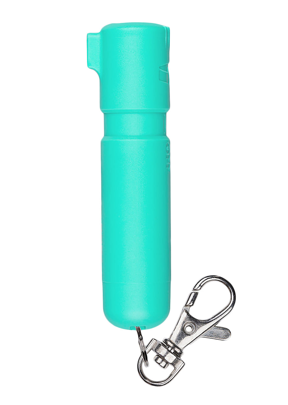 Sabre MDMT02 Mighty Discreet Mini Pepper Spray Mint 12 ft with Key Ring and Snap Clip
