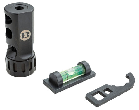 Bergara BA0007 ST-1 Self Timing Muzzle Brake Black Nitride 17-4 SS 6.5 Cal 5/8"-24