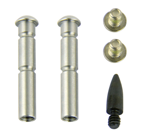 TacFire MAR108SS AR-15 Anti-Walk Pin Set Silver Stainless Steel Hammer Trigger