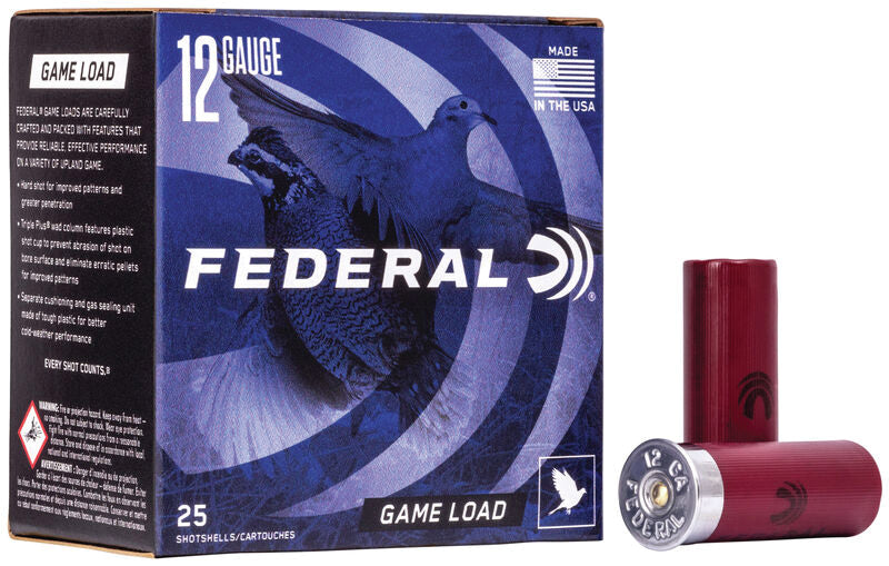Federal Game-Shok Game Load Upland 12 Gauge 2.75 in / 2.75 in #8 1 oz