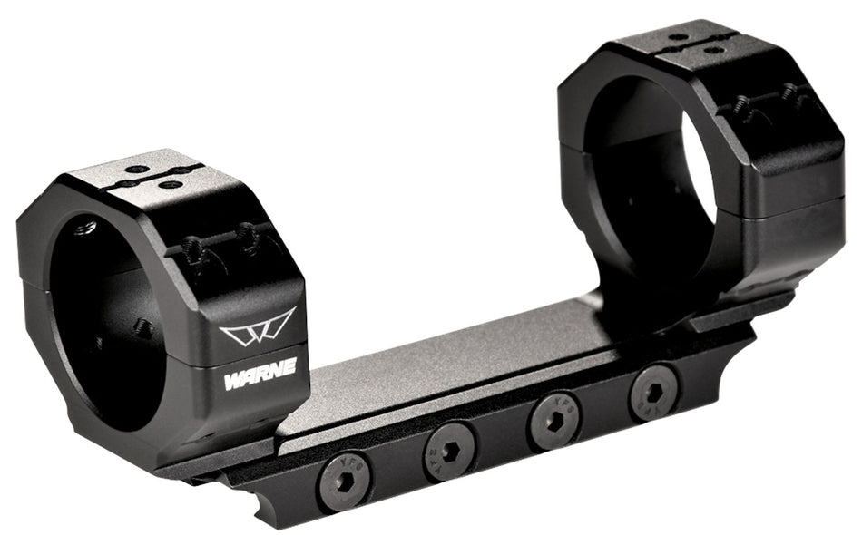Warne 7841M Skyline Precision Scope Mount/Ring Combo Black Anodized 35mm 0 MOA
