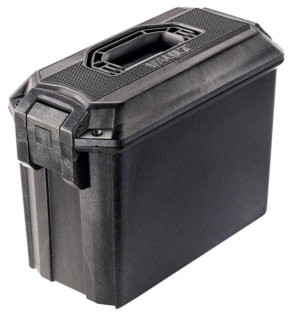 Pelican VCV250 Vault Ammo Case Black Polymer with Foam Padding and Lock Hasps