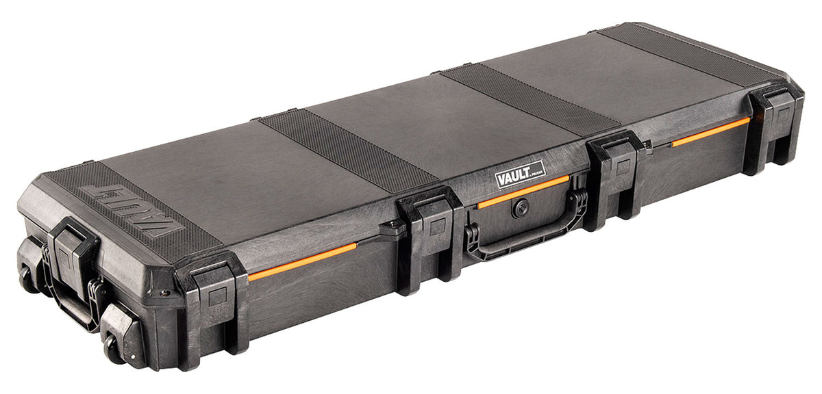 Pelican VCV800 Vault Double Rifle Case 53" Black Polymer Foam Padded Crushproof