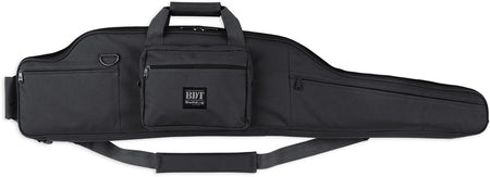 Bulldog BDT8054B Tactical Long Range 54" Black 600D Polyester Scoped Rifle Case Lockable