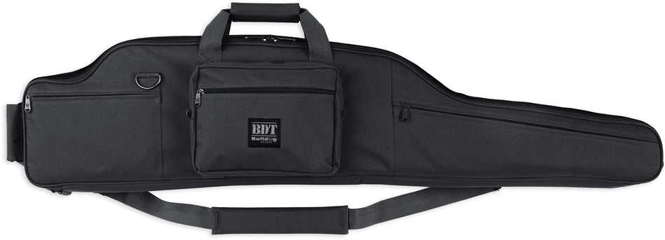Bulldog BDT8054B Tactical Long Range 54" Black 600D Polyester Scoped Rifle Case Lockable