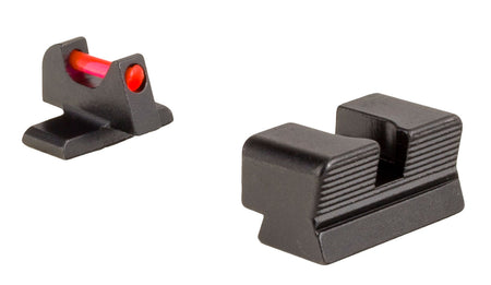 Trijicon 601050 Fiber Sights Red Fiber Optic Front Black Rear for Sig P225/P226/P228 #8/#8
