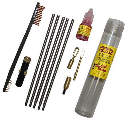 Pro-Shot UFIELD Universal Field Cleaning Kit Multi-Caliber Multi-Gauge with Heavy Duty Tube