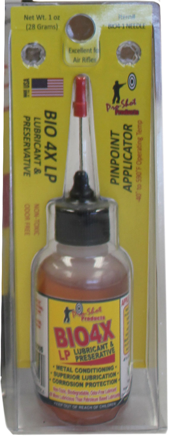 Pro-Shot BIO41NEEDLE Bio 4x Biodegradable Gun Oil 1 oz. Needle Oiler