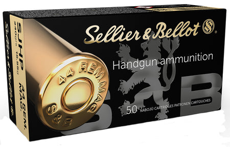 Sellier & Bellot (S&B) SB44C  Semi Jacketed Hollow Point HP 240 Grain .44 Magnum