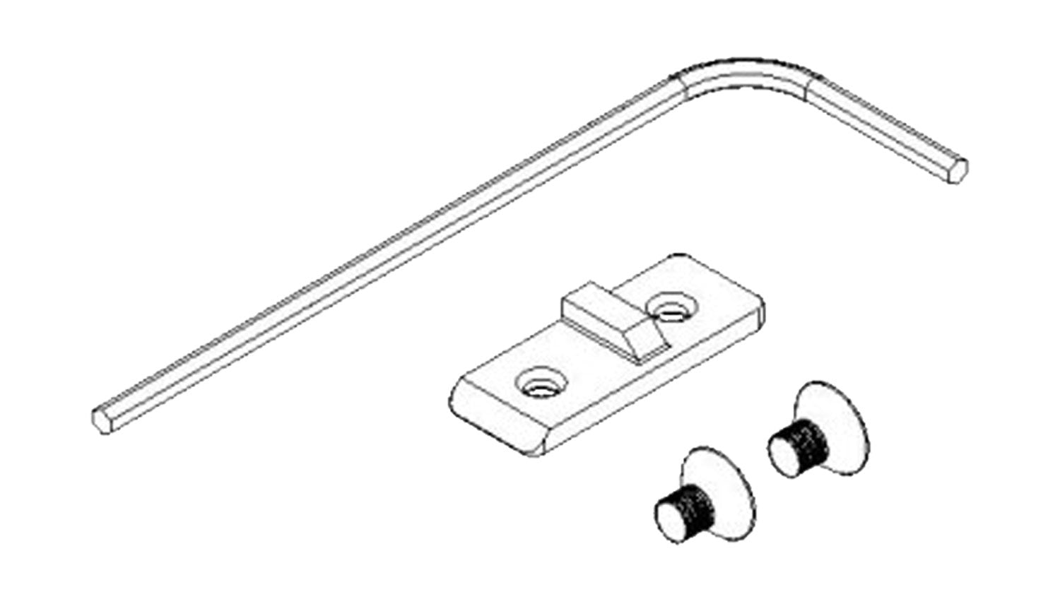 Kel-Tec Mag Catch Kit Steel Black Finish for CZ 75 Sub 2000 Gen2