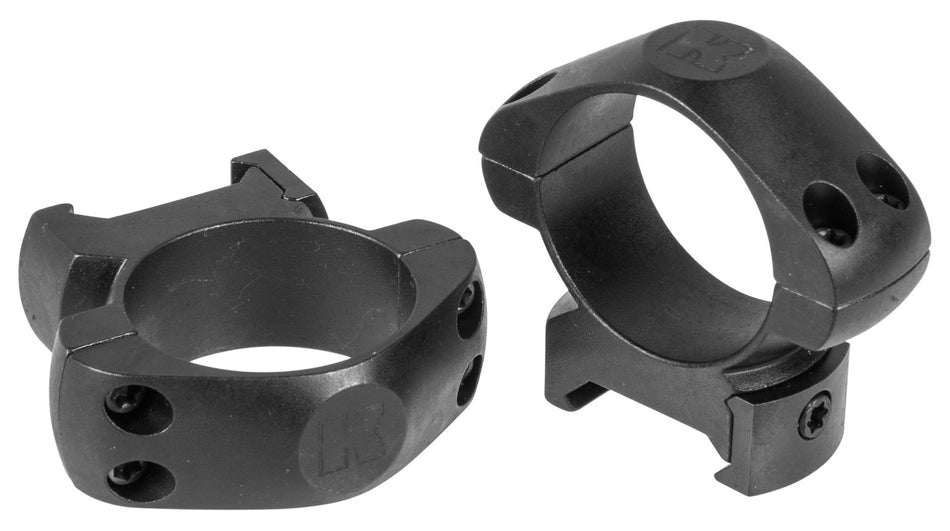 Konus 7404 Matte Black Steel Scope Rings 30mm Medium Weaver/Picatinny 0 MOA
