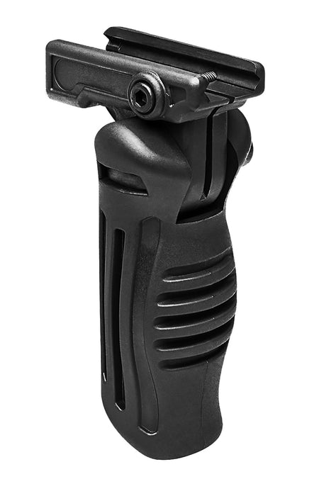 NcStar AARFVG Folding Vertical Grip Multi-Position Black Polymer for Picatinny Rails