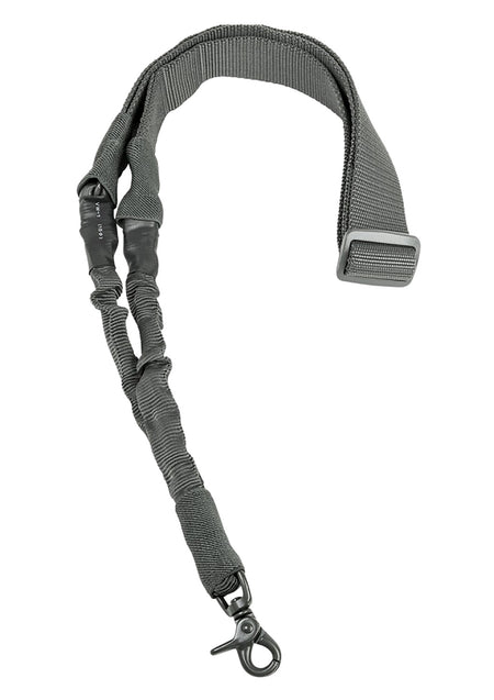 NcStar Single Point Bungee Rifle Sling Urban Gray Nylon 44-60"