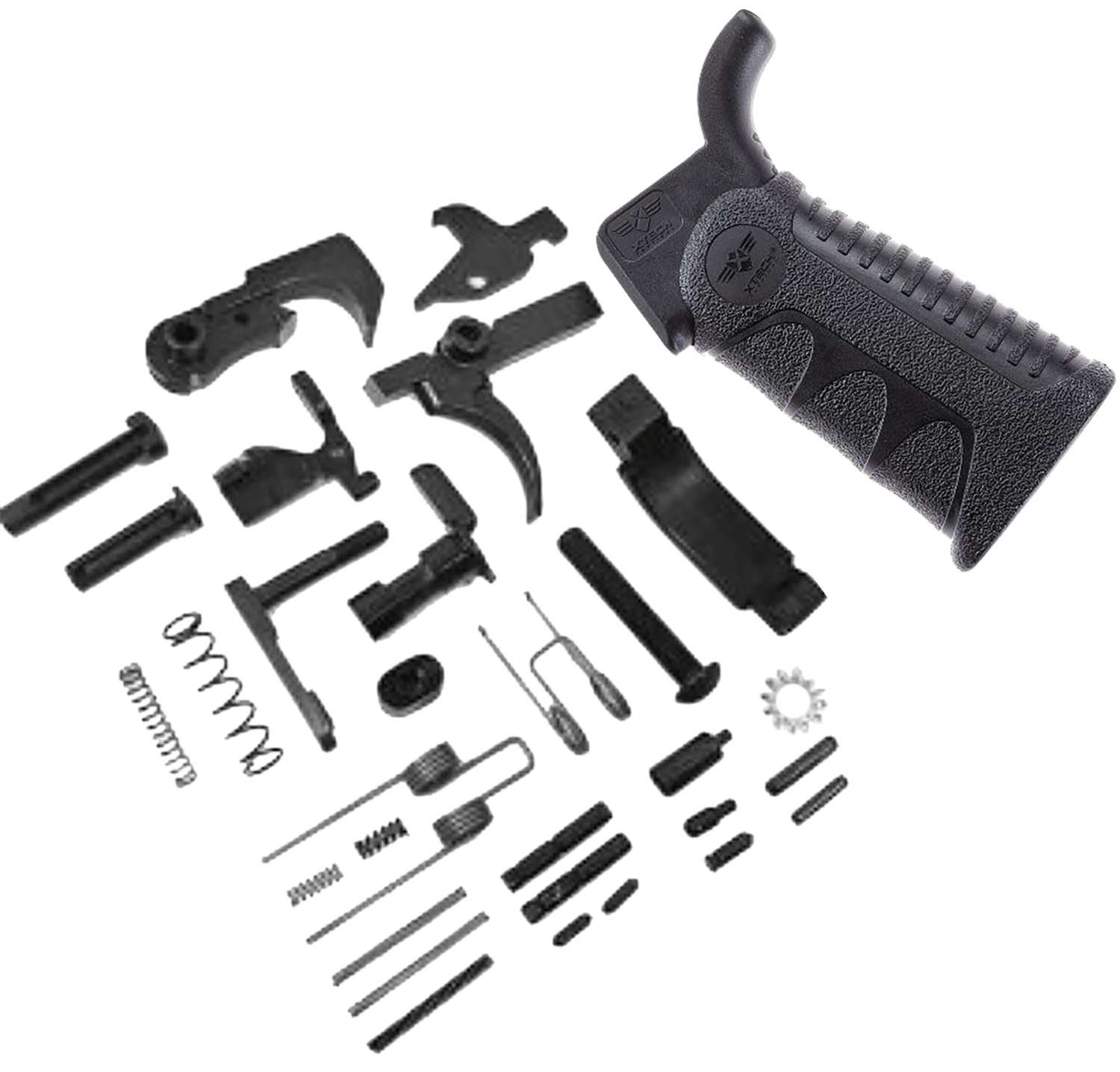 XTech Enhanced Lower Parts Kit with XTT117-BLK ATG 2.0 Trigger Black