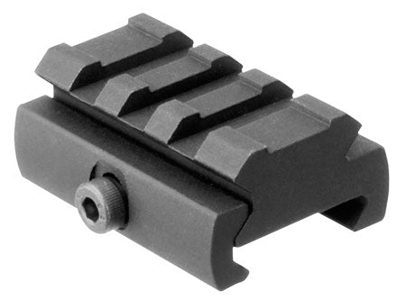 Aim Sports ML109 Riser Mount Black Anodized 0.5" Height AR-15 Picatinny Rail