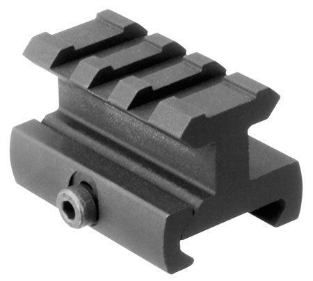 Aim Sports ML110 Riser Mount Black Anodized 0.75" Height AR-15 Picatinny Rail
