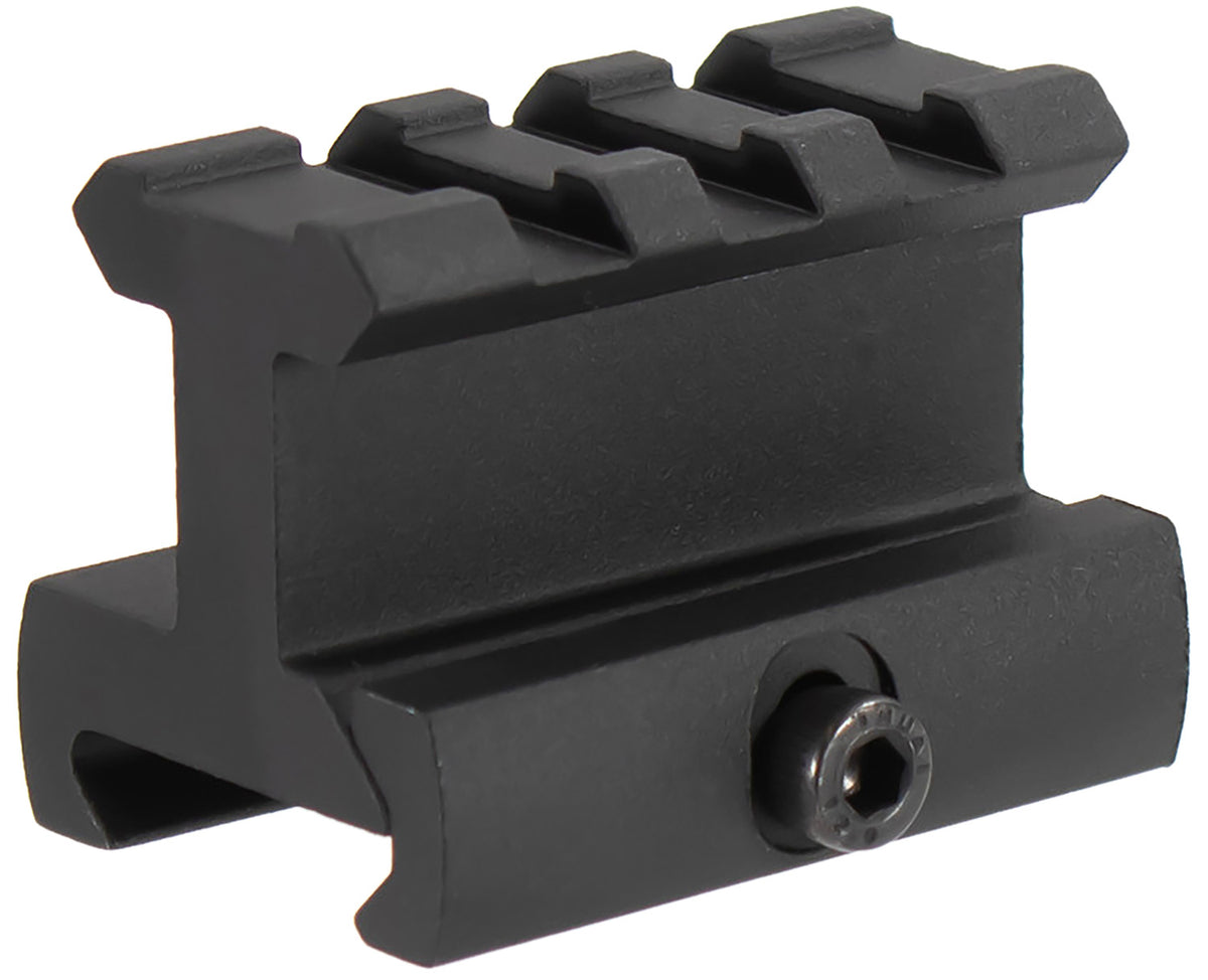 Aim Sports ML111 Riser Mount Black Anodized 1.0" Height AR-15 Picatinny Rail