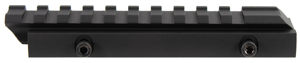 Aim Sports MT012L Riser Mount Black Anodized 0.5" Height 5" Rail AR-15