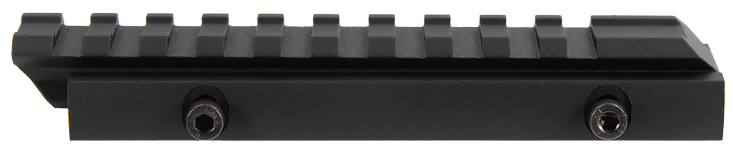 Aim Sports MT012L Riser Mount Black Anodized 0.5" Height 5" Rail AR-15