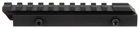 Aim Sports MT012L Riser Mount Black Anodized 0.5" Height 5" Rail AR-15