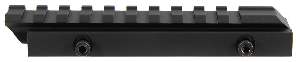 Aim Sports MT012L Riser Mount Black Anodized 0.5" Height 5" Rail AR-15