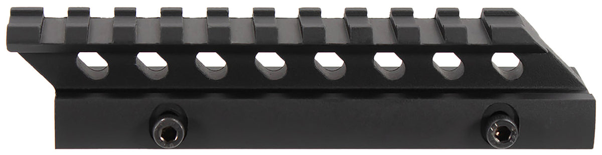Aim Sports MT012M Riser Mount Black Anodized 0.75" Height 5" Rail AR-15
