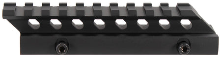 Aim Sports MT012M Riser Mount Black Anodized 0.75" Height 5" Rail AR-15