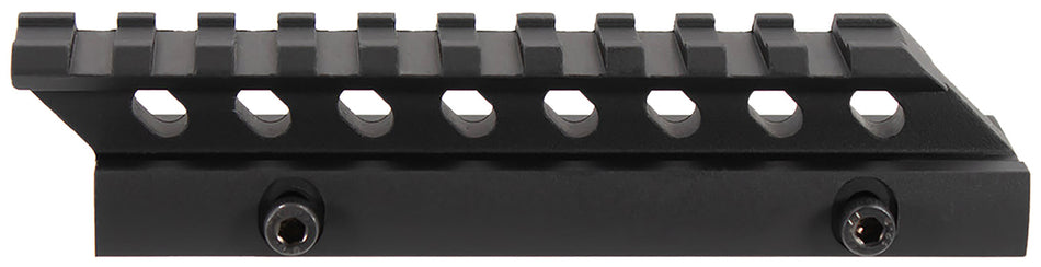 Aim Sports MT012M Riser Mount Black Anodized 0.75" Height 5" Rail AR-15